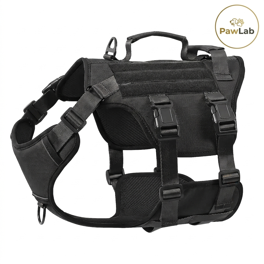 PawLab Premium Tactical No Pull Harness