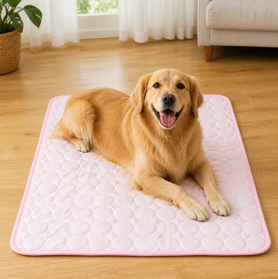 PawLab Instant Cooling Pet Mat - Pressure Activated Chill Pad for Dogs & Cats (No Water or Electricity Needed)