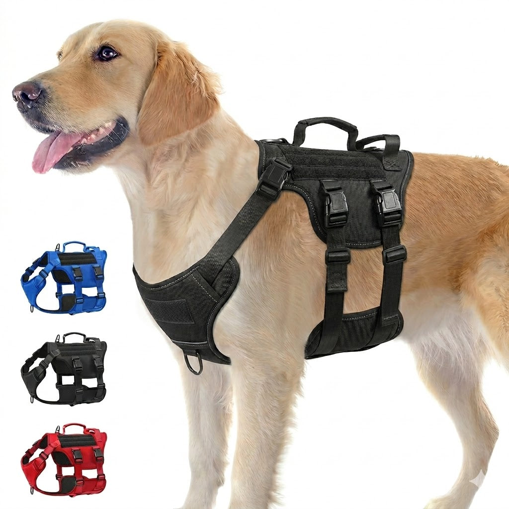 PawLab Premium Tactical No Pull Harness